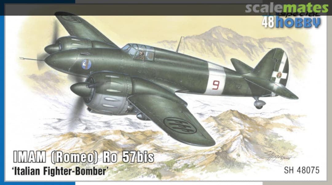 Boxart IMAM (Romeo) Ro 57 bis SH48075 Special Hobby