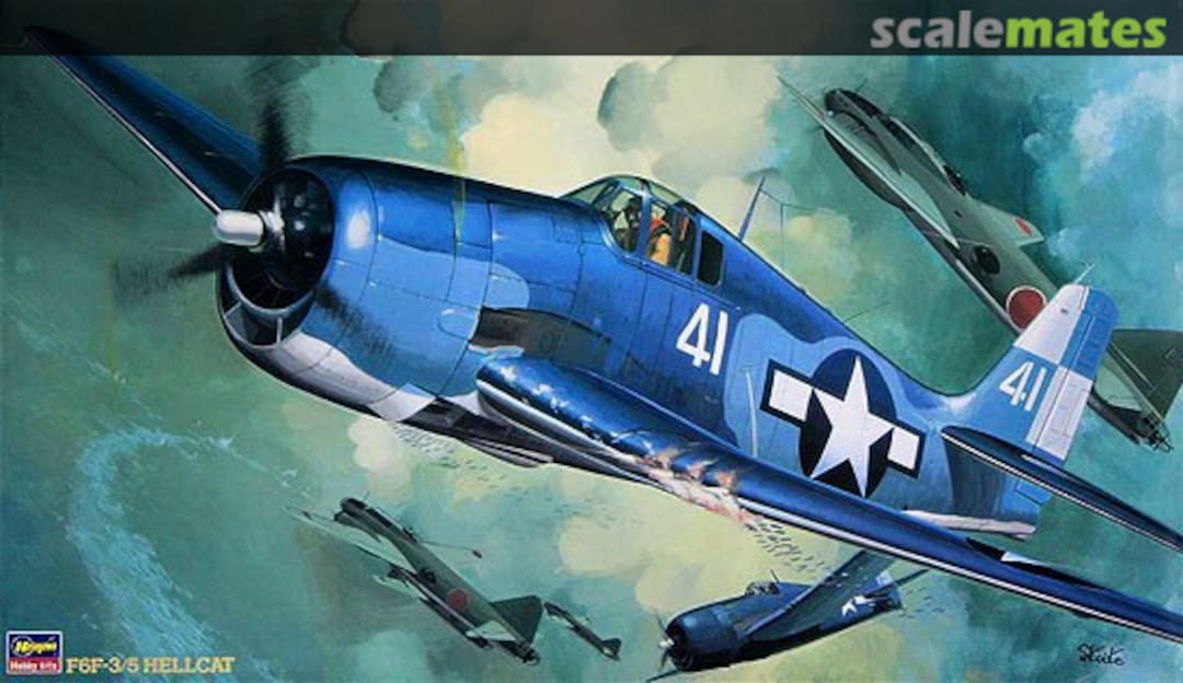 Boxart F6F-3/5 HELLCAT 08057 Hasegawa