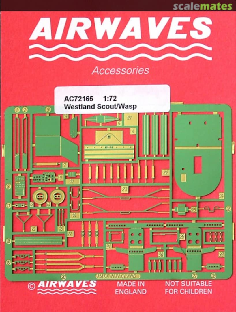 Boxart Westland Scout/Wasp AC72165 Airwaves