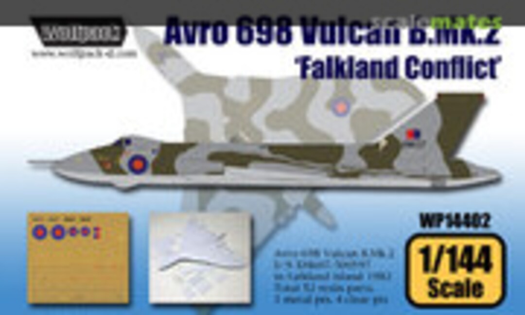 1:144 Avro 698 Vulcan B.Mk.2 'Falkland Conflict' (Wolfpack WP14402)