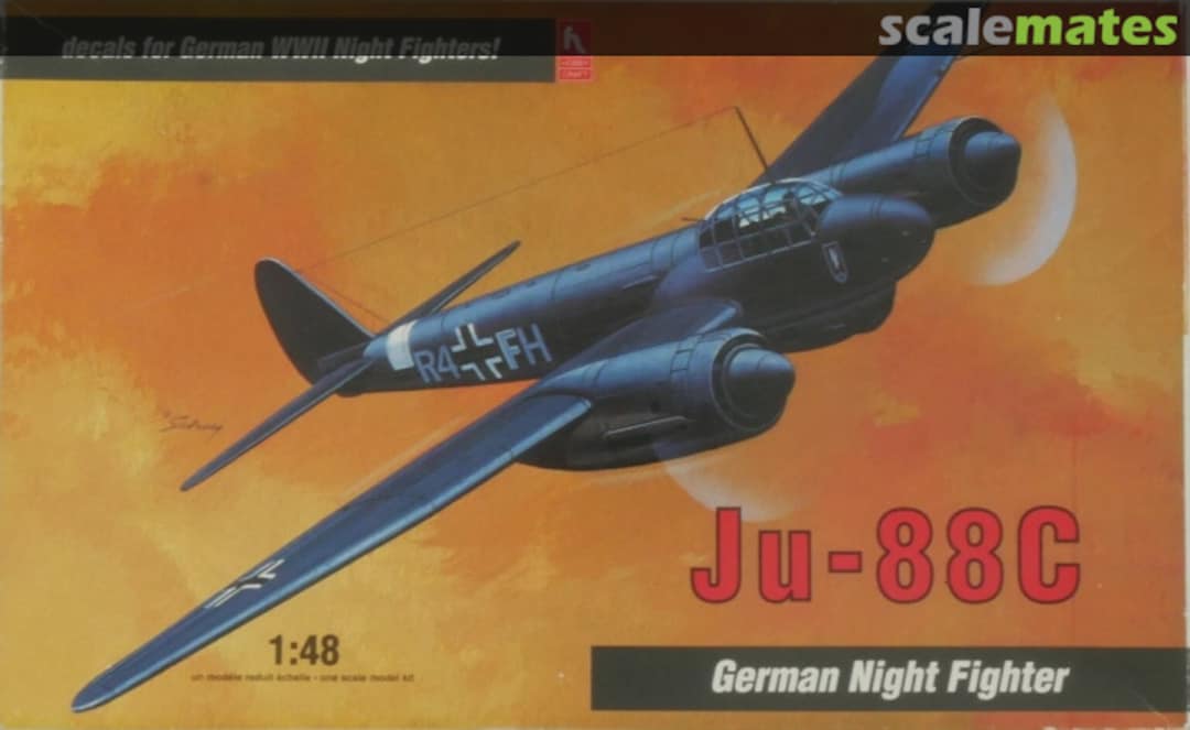 Boxart Ju-88C HC1605 Hobbycraft