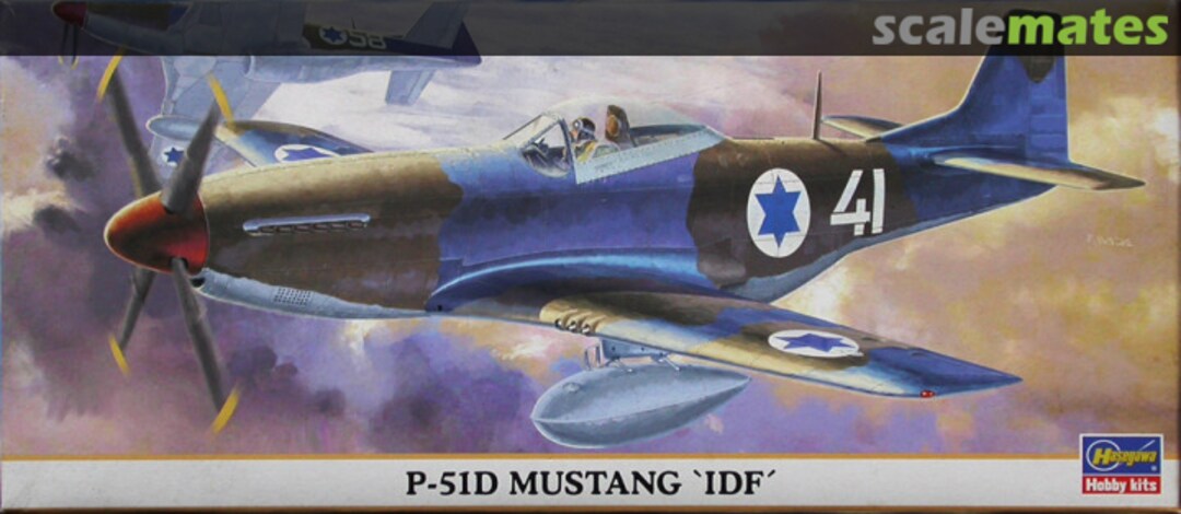 Boxart P-51D Mustang `IDF´ 00617 Hasegawa