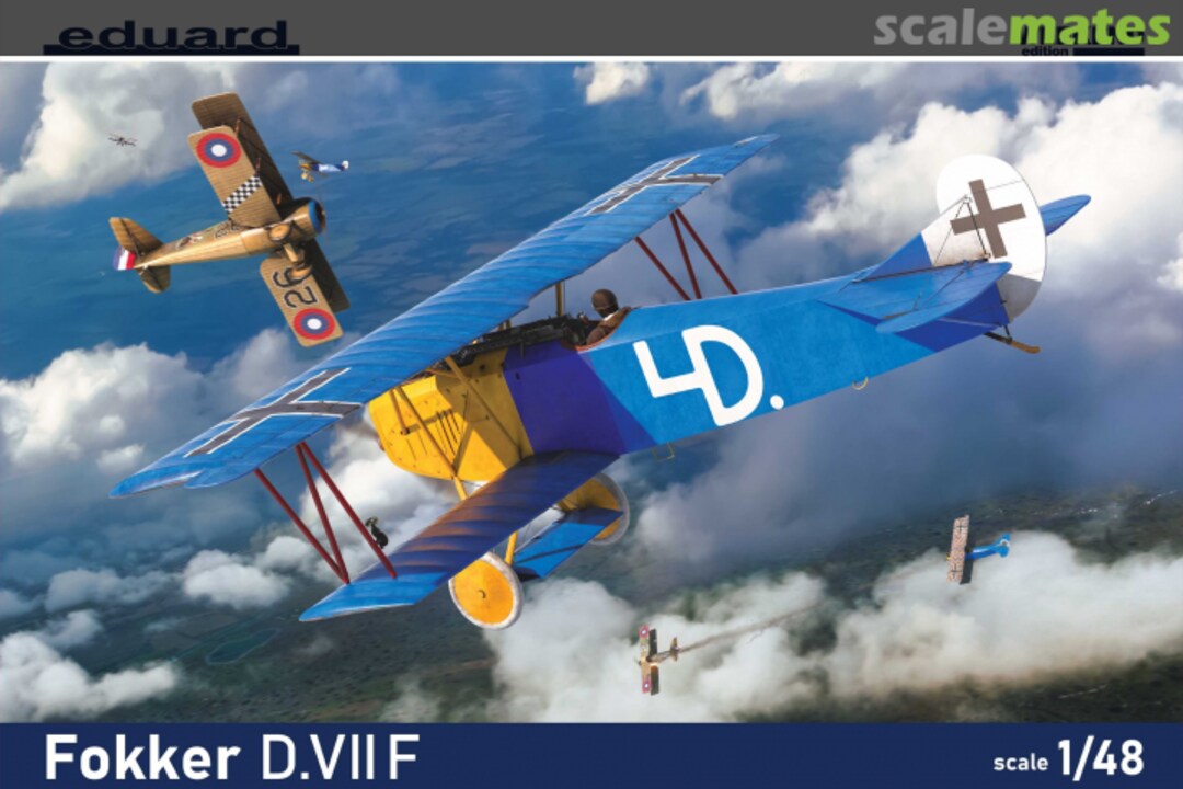 Boxart Fokker D.VIIF 8483 Eduard