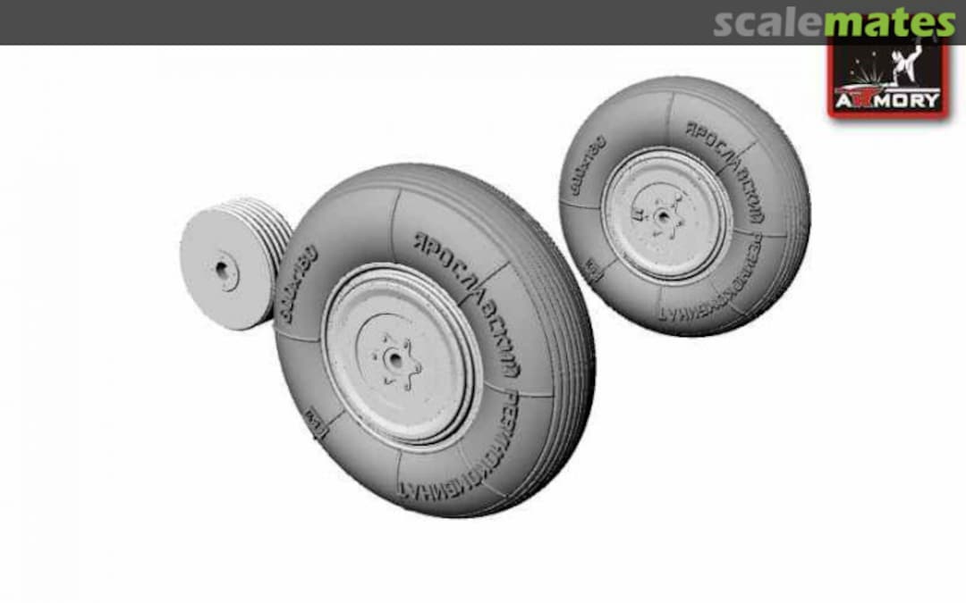 Boxart Yakovlev Yak-15 wheels AW72005 Armory