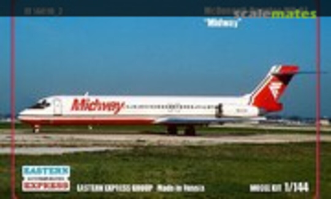 1:144 McDonnell-Douglas MD-87 &quot;Midway Airlines&quot; (Eastern Express 144110_2)