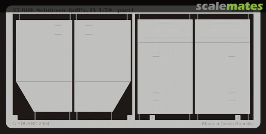 Boxart Schurzen JgdPz.IV L/70 35660 Eduard