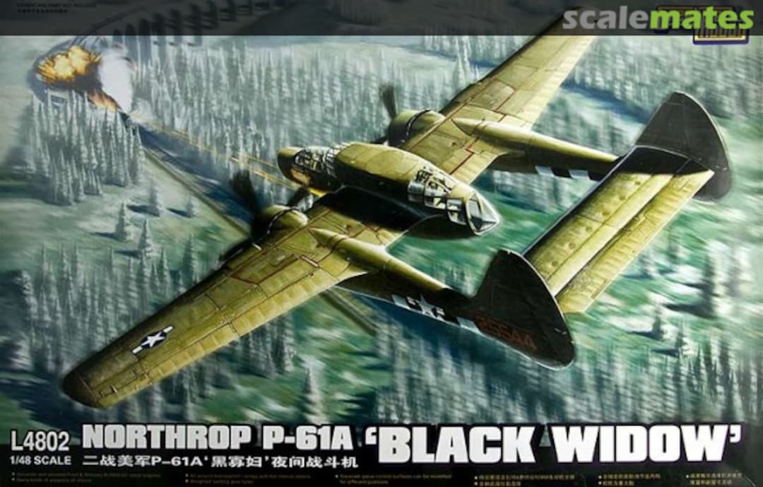 Boxart Northrop P-61A `Black Widow` L4802 Great Wall Hobby