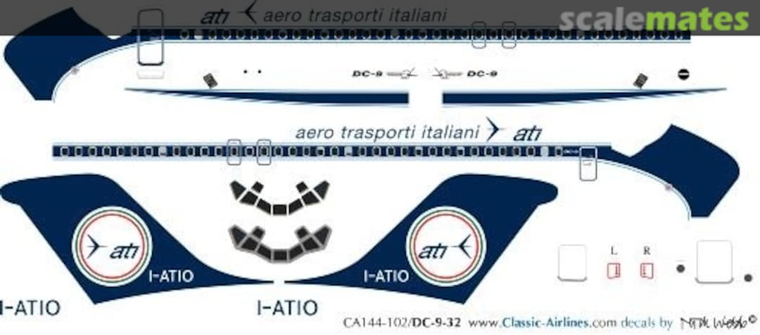 Boxart ATI (delivery) DC-9 CA144-102 Classic Airlines