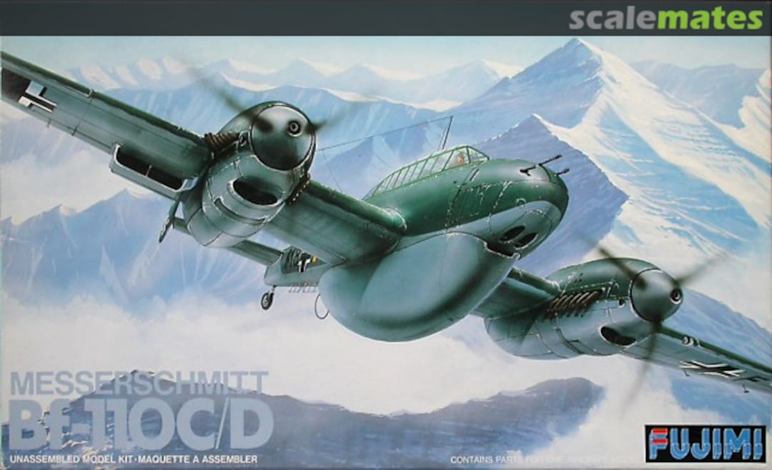 Boxart Messerschmitt Bf-110C/D P.9 700 Fujimi