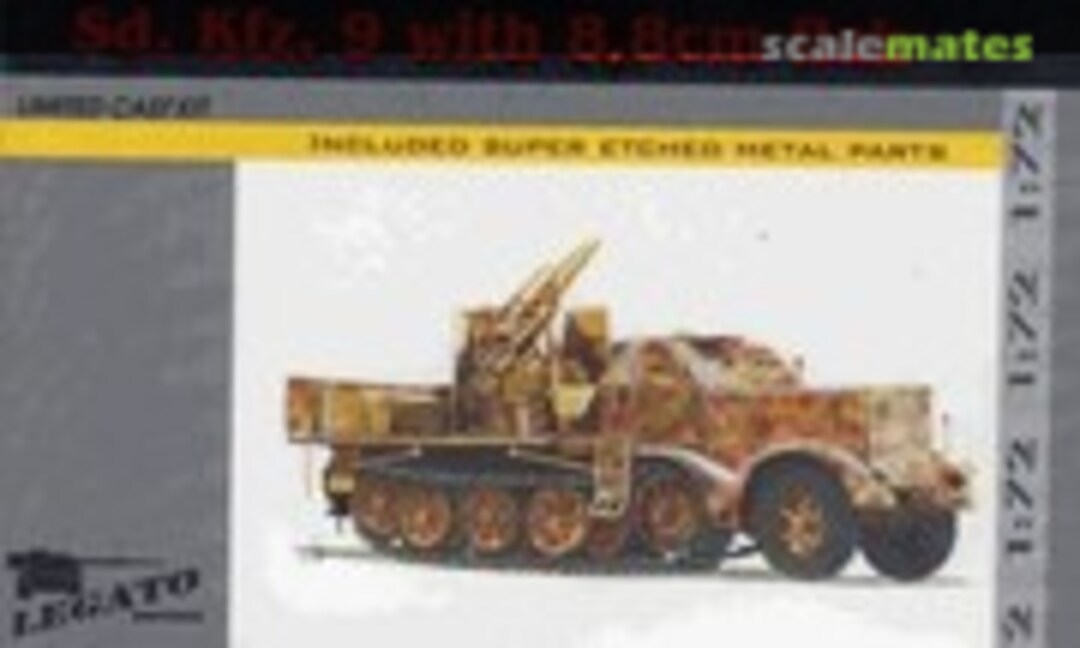 FAMO Sd. Kfz. 9 with 8,8cm flak (Legato Armour LG00x)