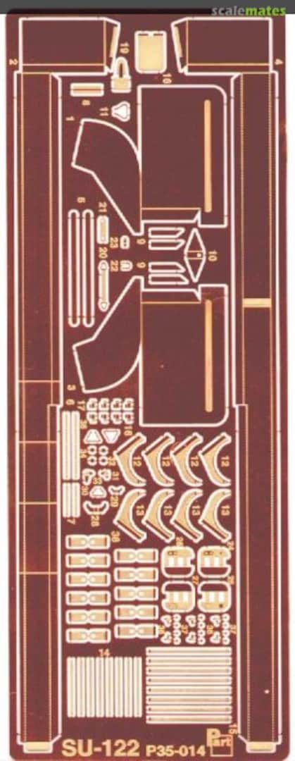 Boxart SU-122 P35-014 Part