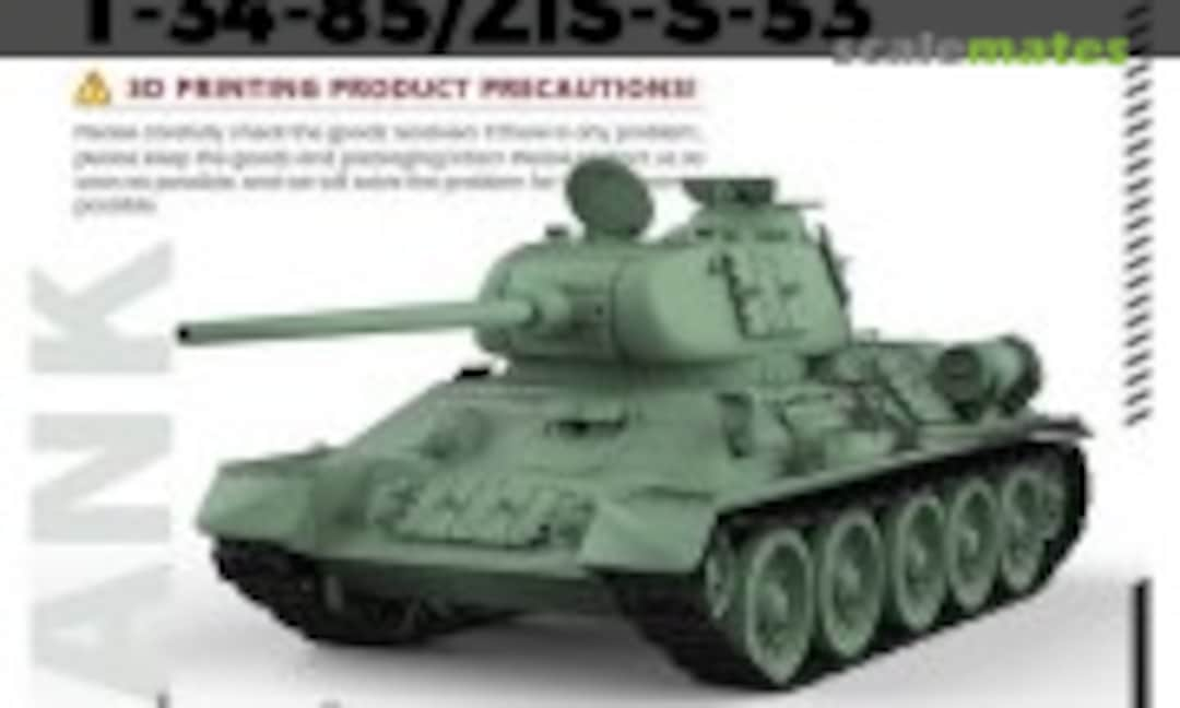 1:72 T-34 85 Zis S-53 (SSMODEL 72755)