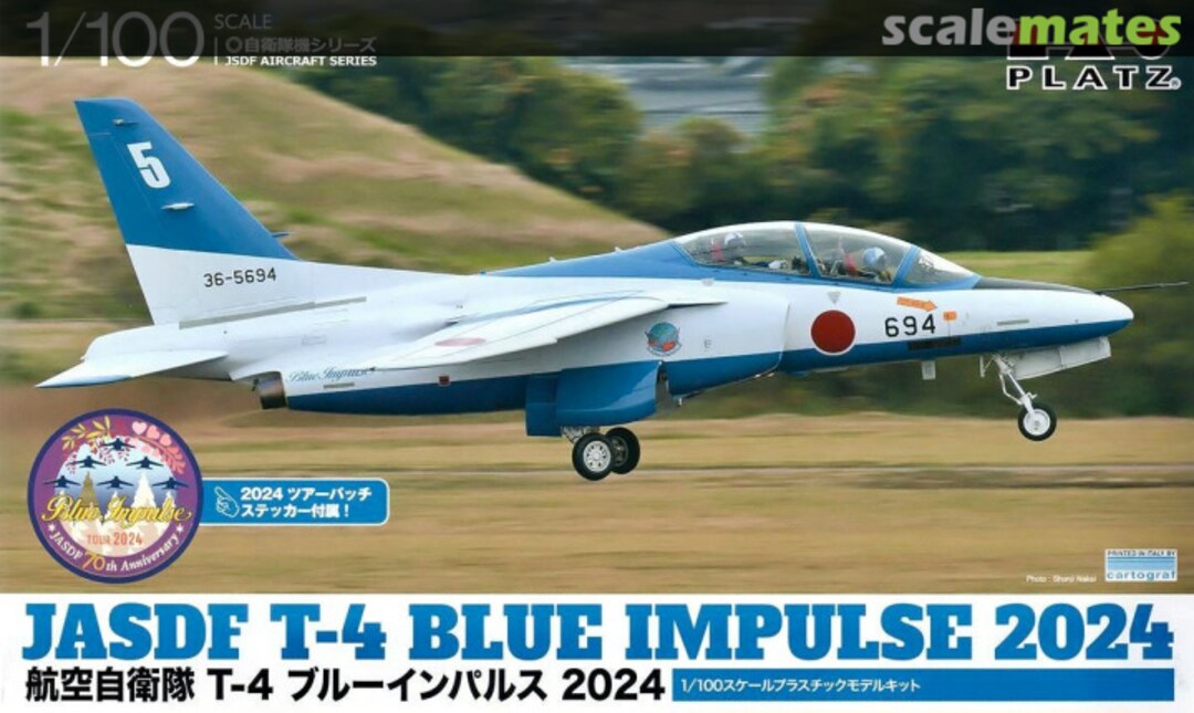 Boxart JASDF T-4 Blue Impulse 2024 BLU-2024 Platz