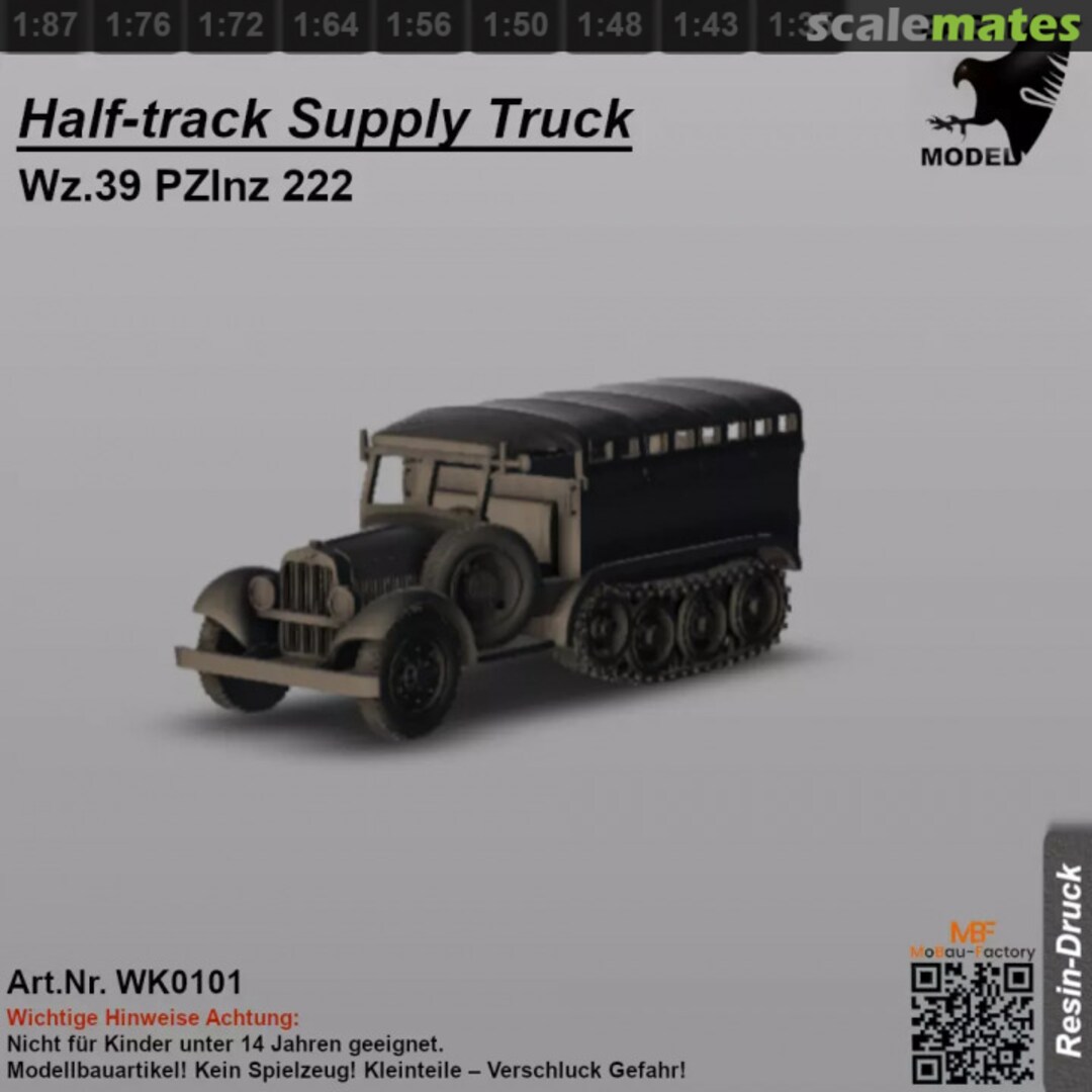 Boxart Wz.39 PZInz 222 WK0101 MoBau-Factory