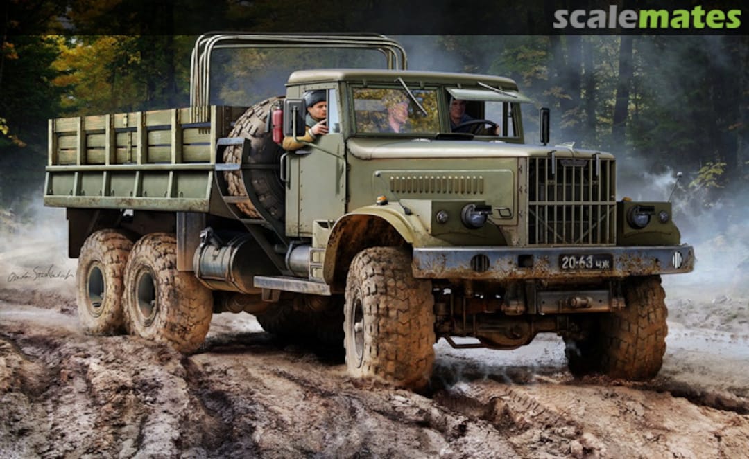 Boxart KrAZ-255B TBA2 Armory