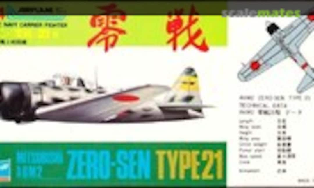 1:144 Mitsubishi A6M2 Zero-Sen Type 21 (Crown 401)