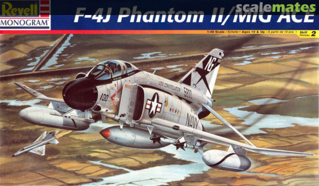 Boxart F-4J Phantom II/MiG ACE 85-5813 Revell Monogram