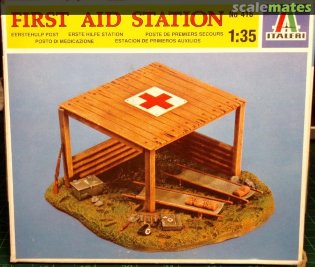 Boxart First Aid Station 416 Italeri