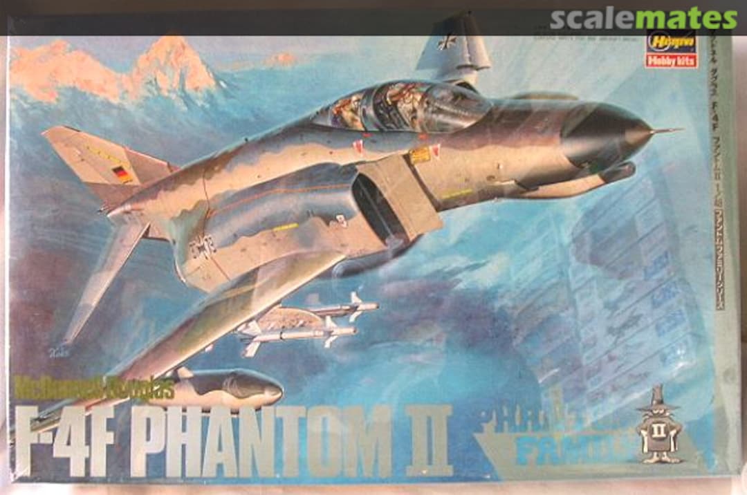 Boxart F-4F Phantom II 07007 Hasegawa