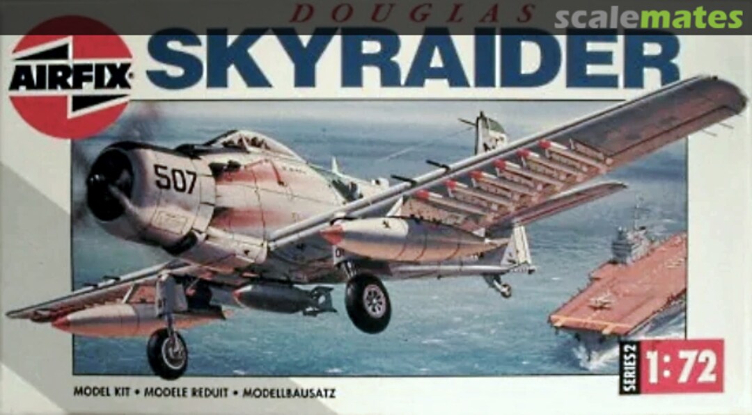 Boxart Douglas Skyraider 02030 Airfix