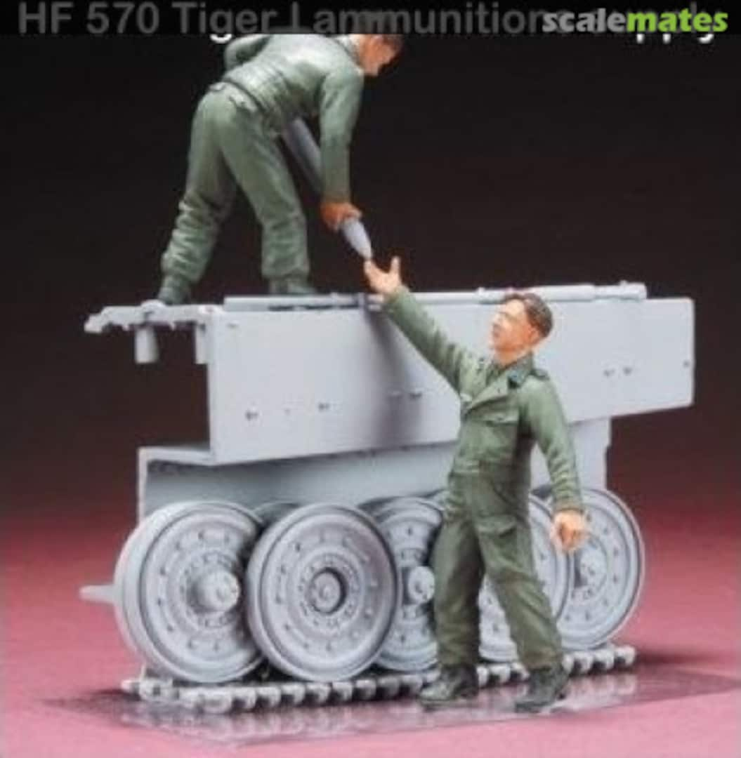 Boxart Tiger I Ammunition Supply (2 Fig.) HF570 Hobby Fan