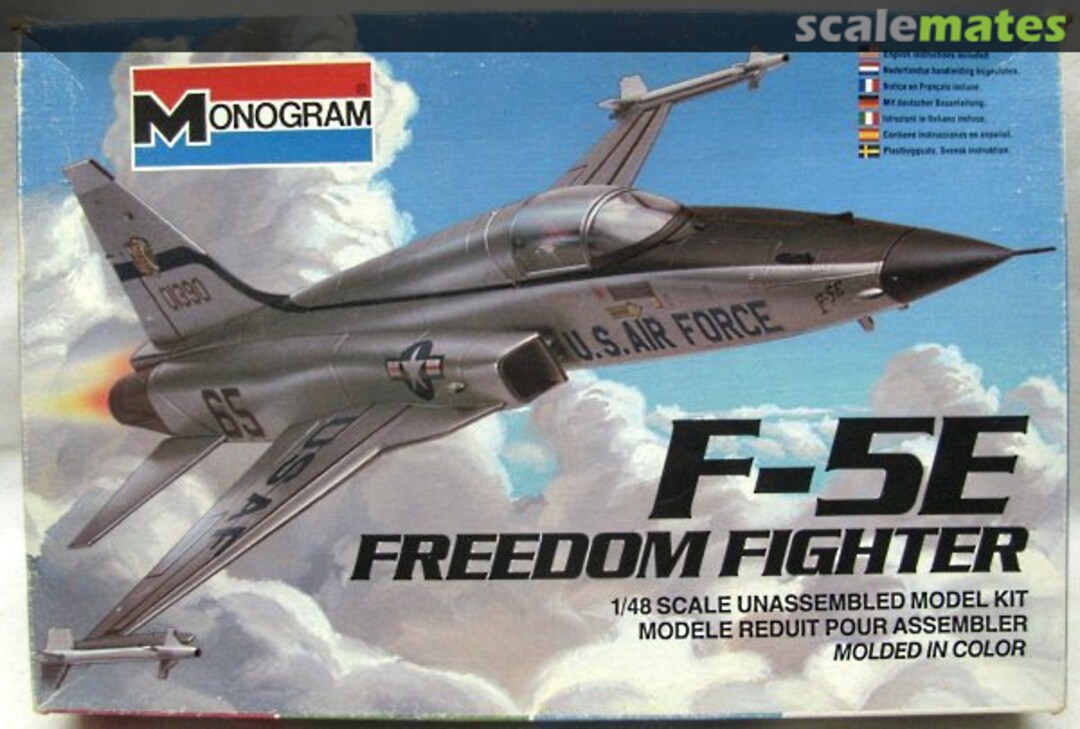 Boxart F-5E Freedom Fighter 5423 Monogram