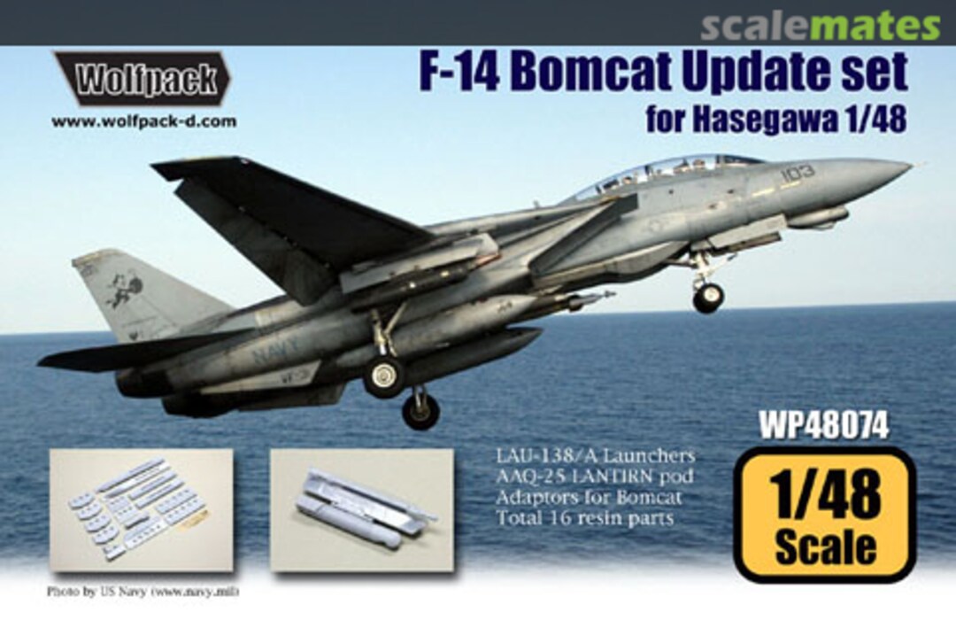 Boxart F-14 Bomcat Update Set WP48074 Wolfpack