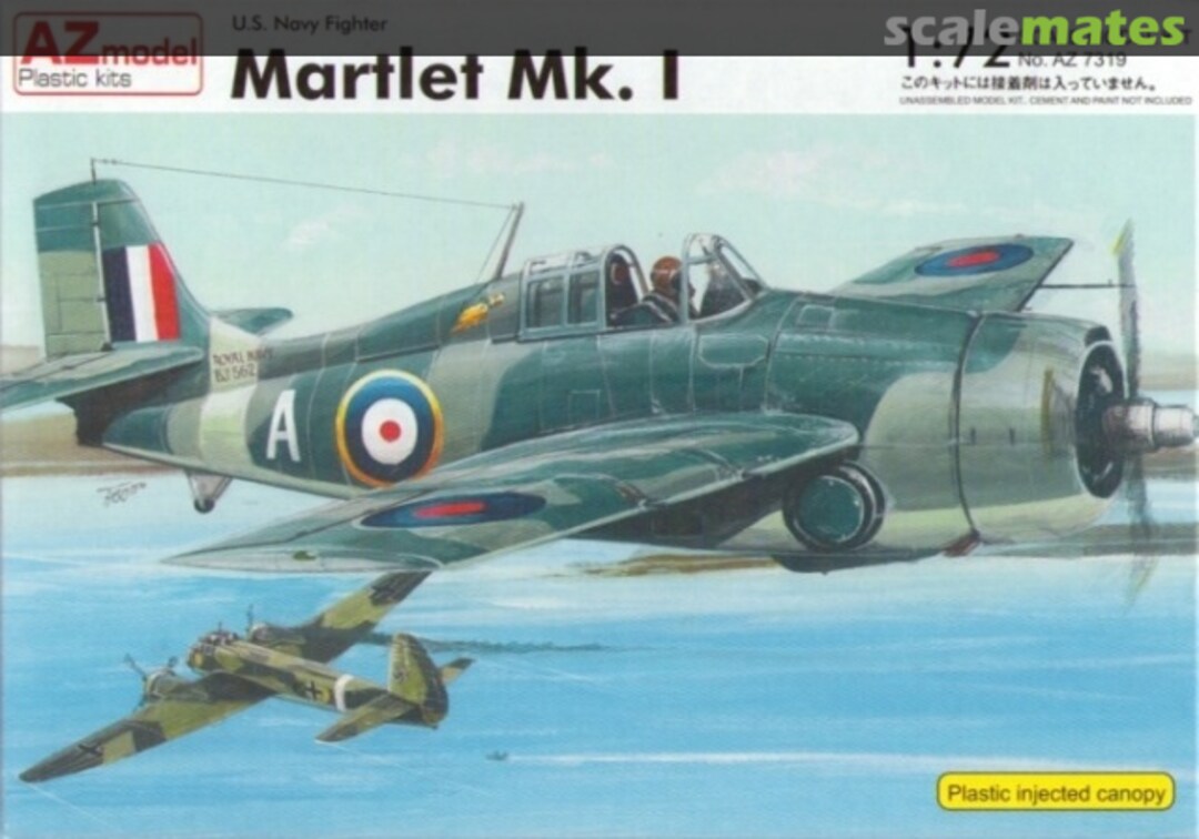 Boxart Martlet Mk. I AZ7319 AZmodel