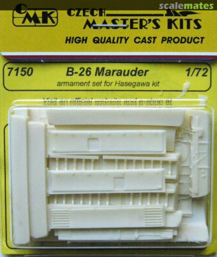 Boxart B-26 Marauder armament set 7150 CMK