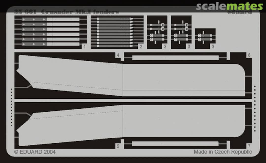 Boxart Crusader Mk. I Fenders 35661 Eduard