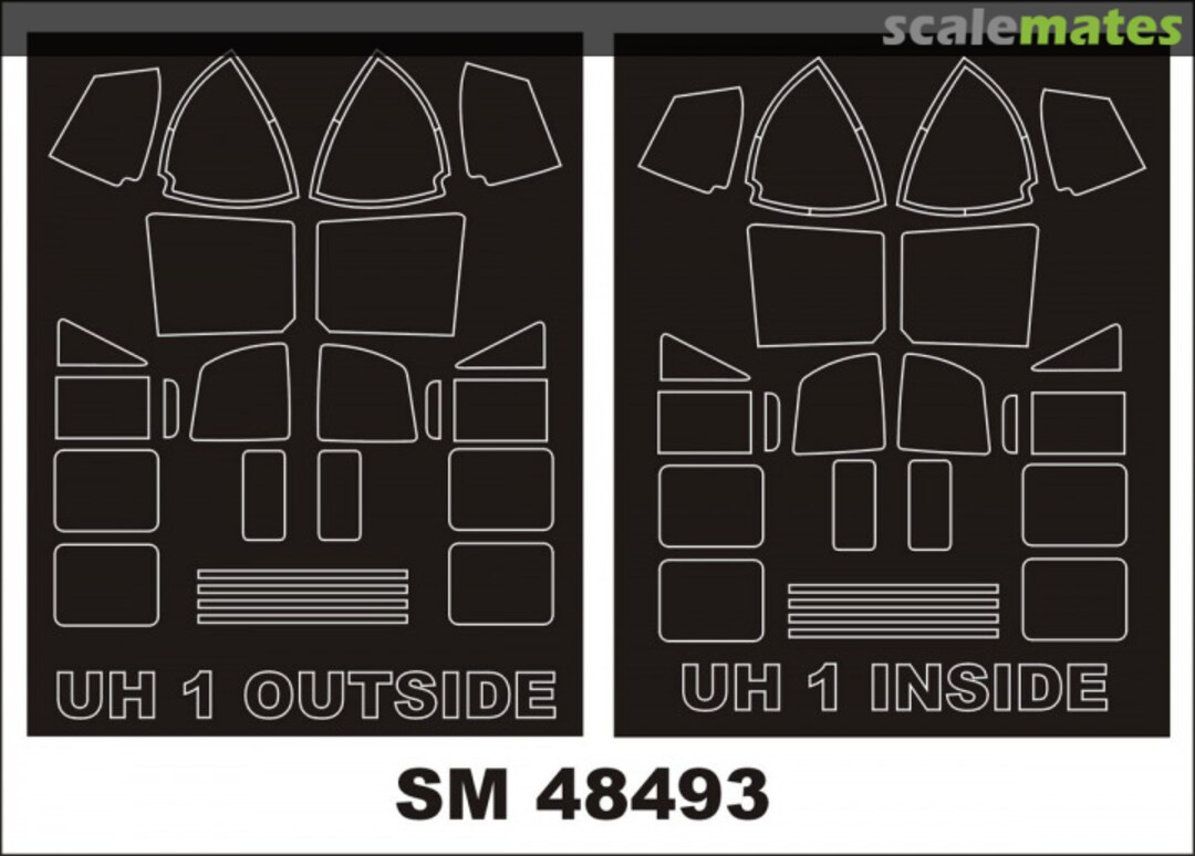 Boxart Bell UH-1D Huey SM48493 Montex