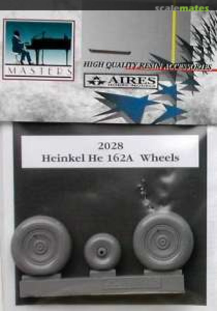 Boxart Wheels for Heinkel He 162A Salamander 2028 Aires