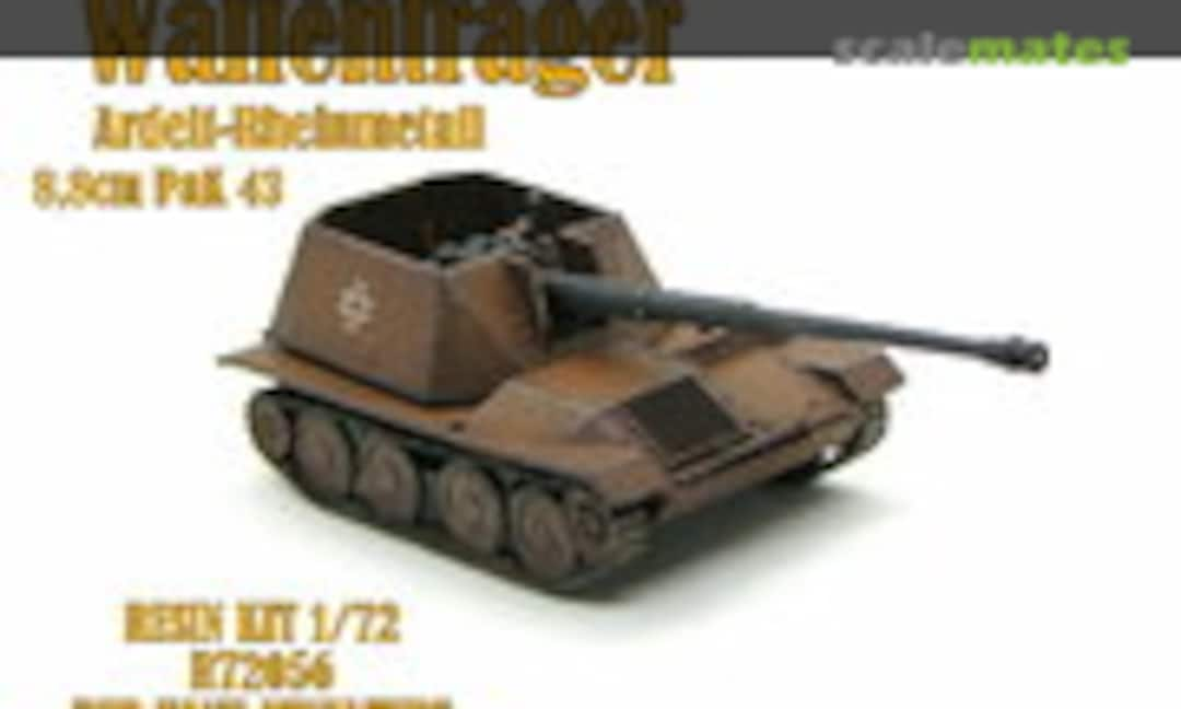 1:72 Ardelt-Rheinmetall Waffenträger 8,8cm Pak 43 (Red Tank Miniature R72056)