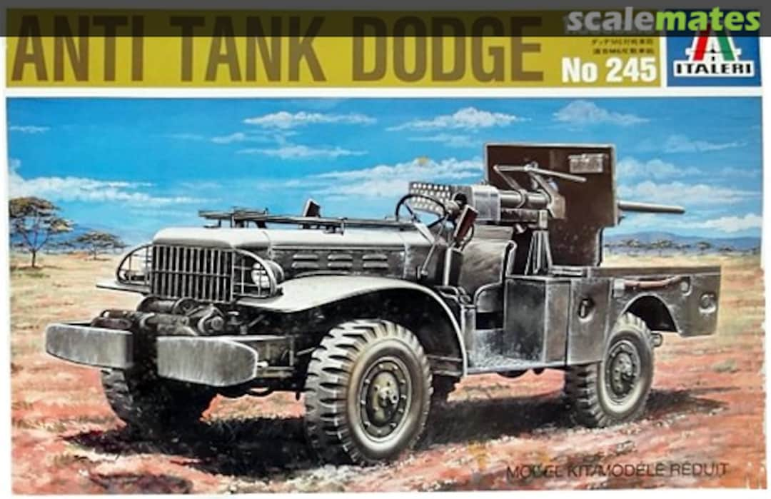 Boxart Anti Tank Dodge M6 245 Italeri