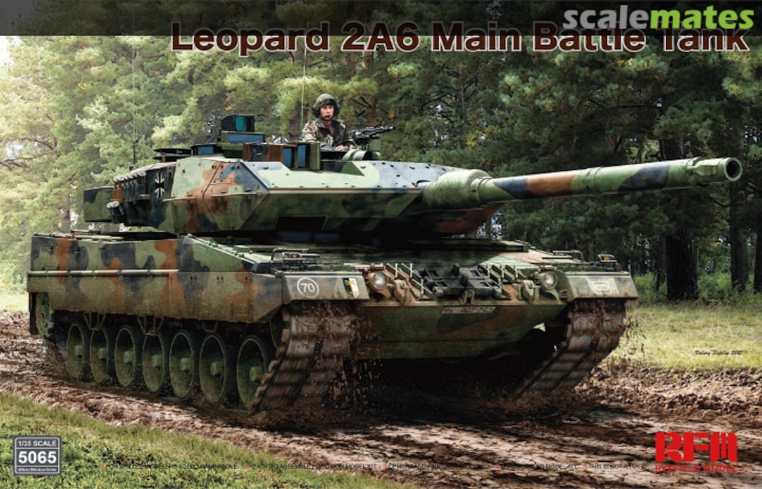 Boxart Leopard 2A6 RM-5065 Rye Field Model