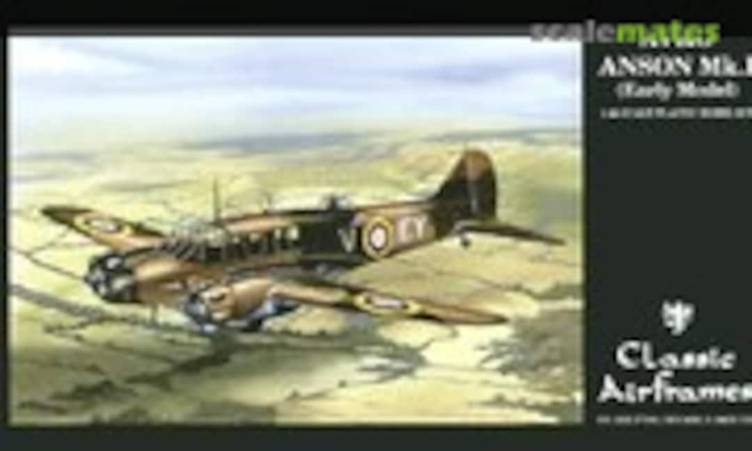 1:48 Avro Anson Mk.1 (Early Model) (Classic Airframes 4120)