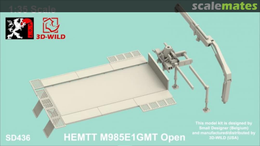 Boxart HEMTT M985E1 GMT SD436 3D-Wild