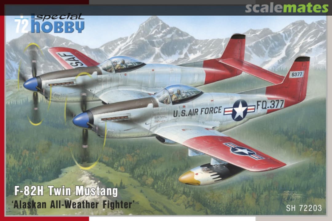 Boxart F-82H Twin Mustang SH72203 Special Hobby