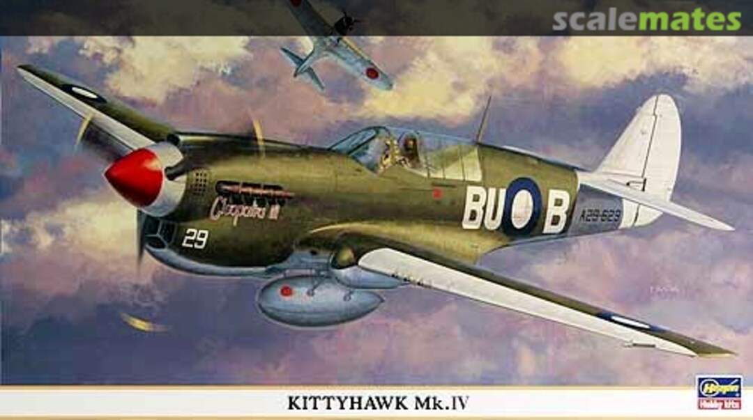 Boxart Kittyhawk Mk.IV 09732 Hasegawa