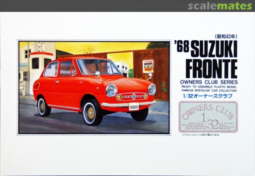 Boxart '68 Suzuki Fronte 51002-800 Micro Ace