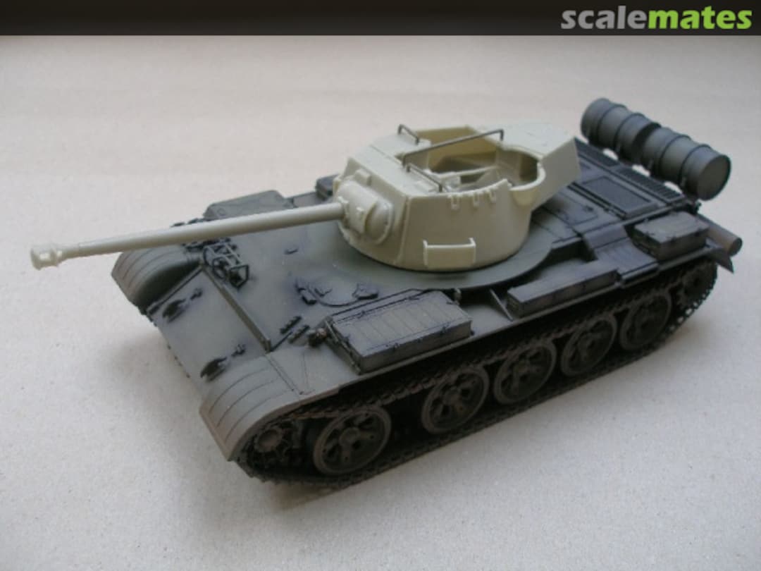 Boxart T-55 with Hellcat turret (Bosnian Army) PS35234 PanzerShop