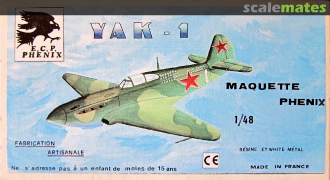 Boxart Yak-1  E.C.P Phenix