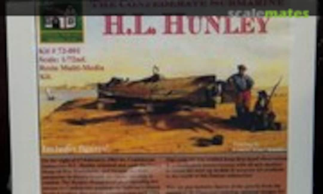 1:72 H. L. Hunley (Cottage Industry Models 72-001)