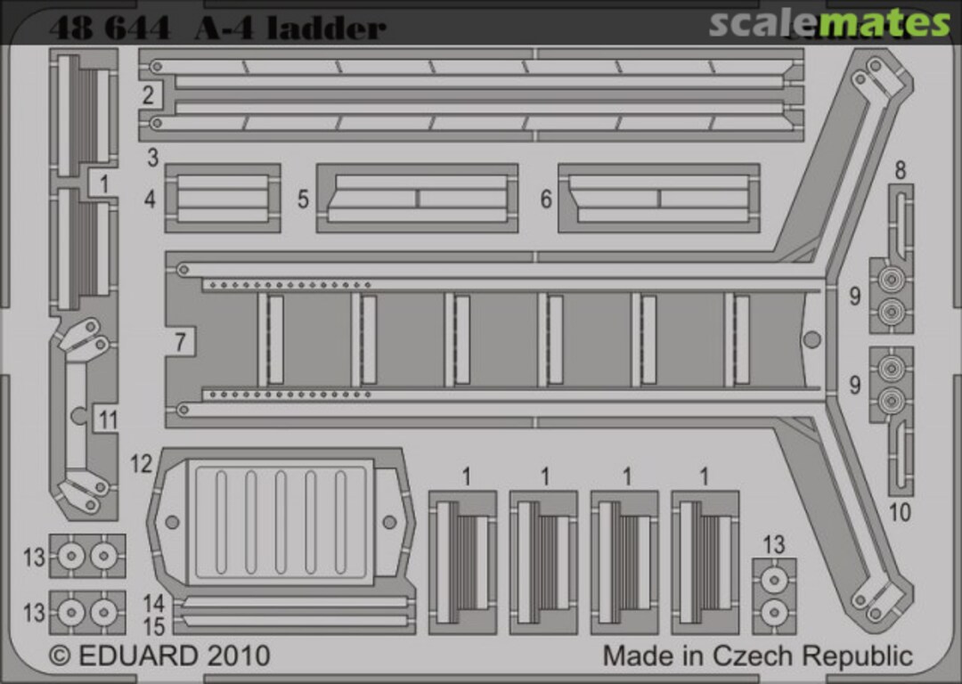 Boxart A-4 ladder 48644 Eduard