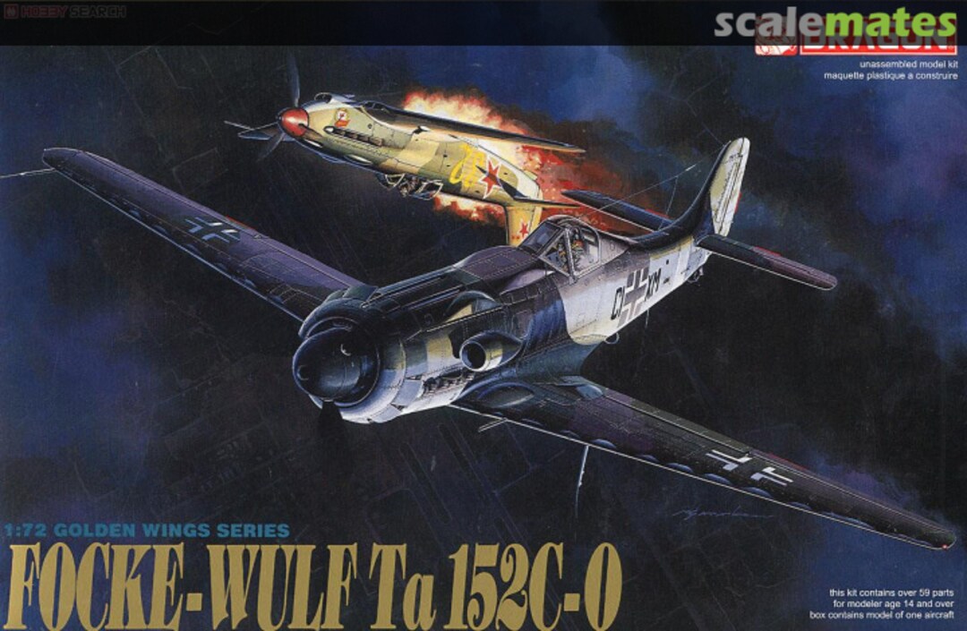 Boxart Focke-Wulf Ta 152C-0 5007 Dragon