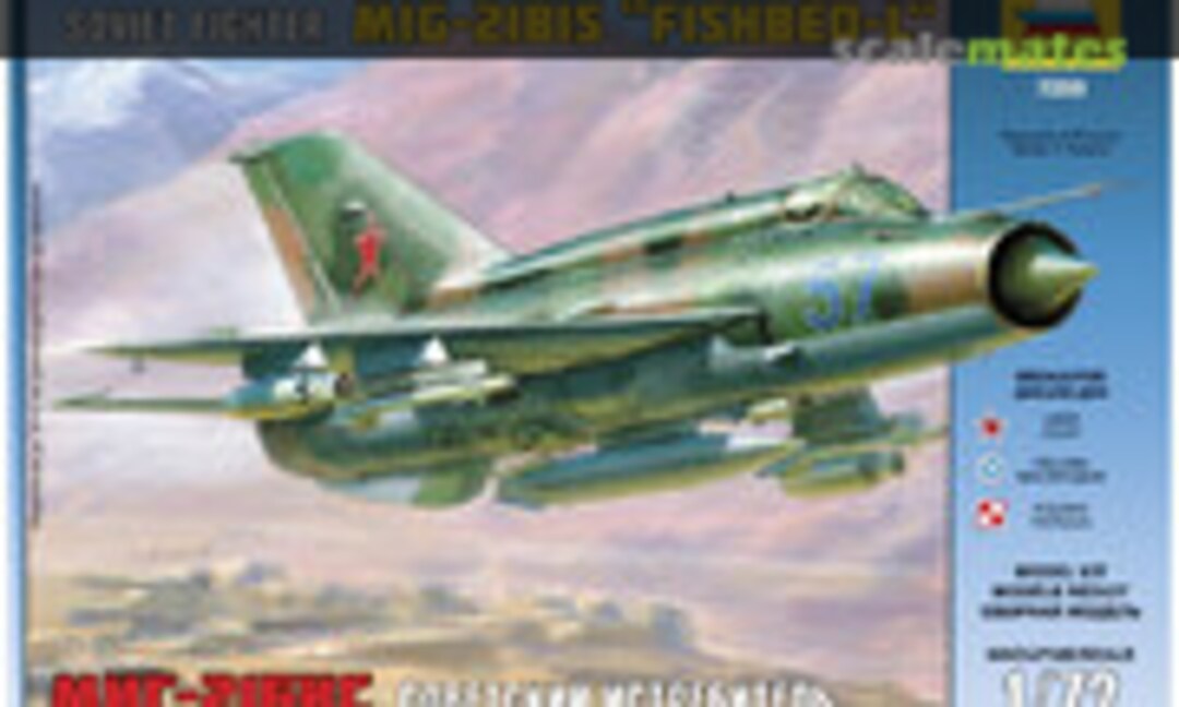 1:72 MiG-21bis &quot;Fishbed-L&quot; (Zvezda 7259)