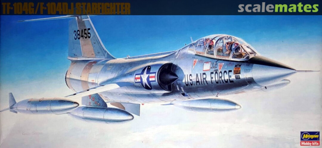 Boxart TF-104G/F-104DJ Starfighter 01004 Hasegawa