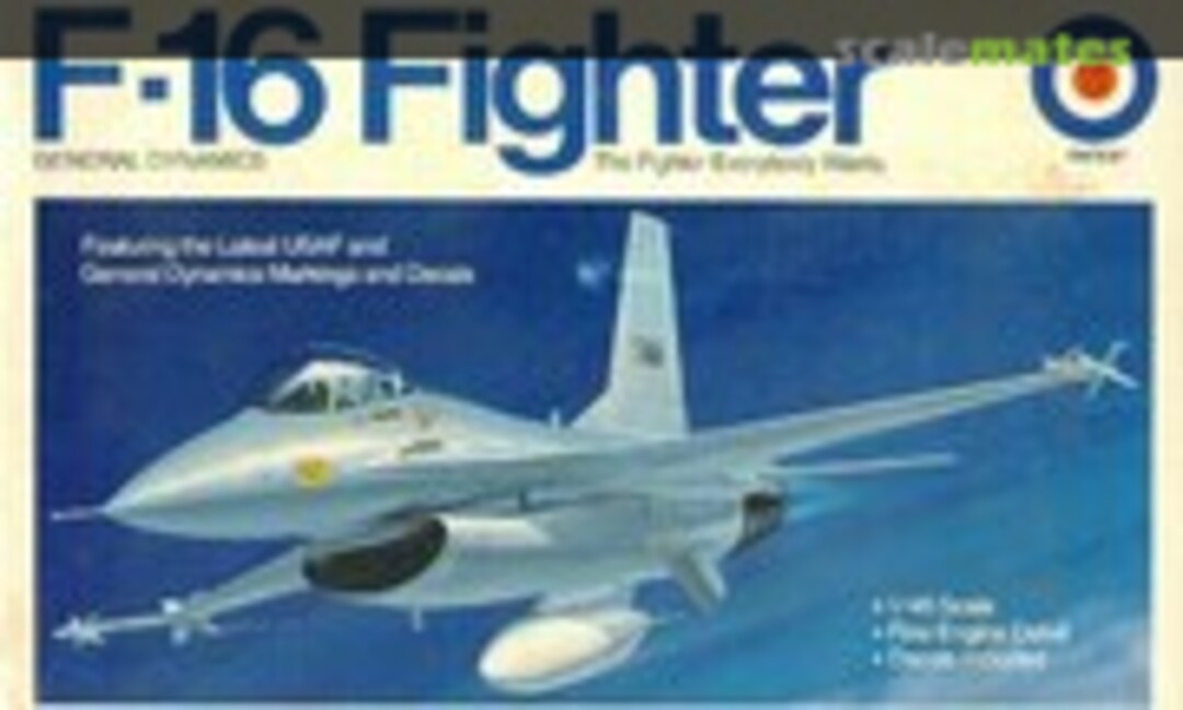 1:48 General Dynamics F-16 Fighter (Entex Industries 8523)