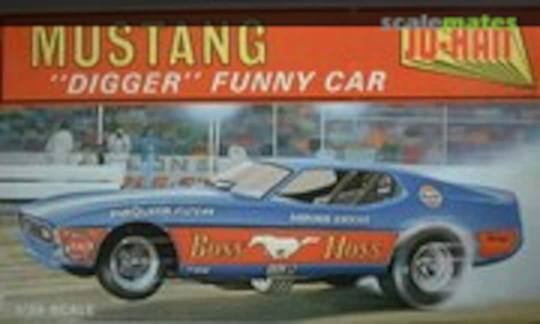 1:25 Mustang &quot;DIGGER&quot; FUNNY CAR (Jo-Han GC-2100)