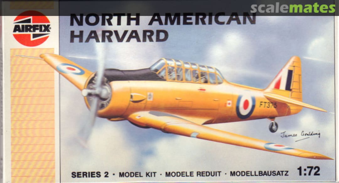 Boxart North American Harvard 02057 Airfix